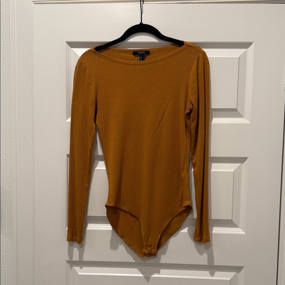 Forever 21 Amber Long Sleeve Bodysuit